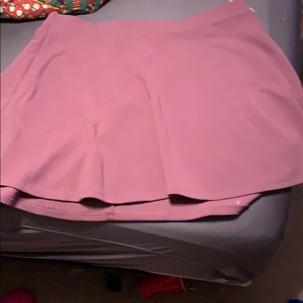 Purple skater skirt